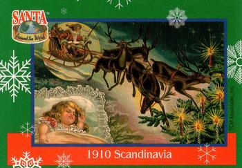 1995 TCM Santa Around the World: Santa & Snowflakes #4 1910 Scandinavia Front