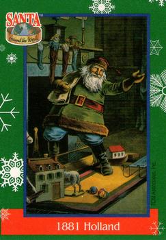 1995 TCM Santa Around the World: Santa & Snowflakes #64 1881 Holland Front
