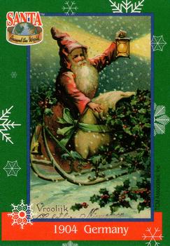 1995 TCM Santa Around the World: Santa & Snowflakes #7 1904 Germany Front