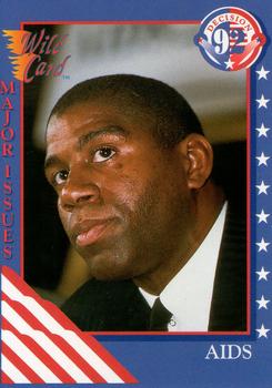 1992 Wild Card Decision '92 #16 Magic Johnson Front