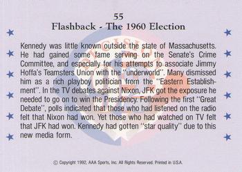 1992 Wild Card Decision '92 #55 The 1960 Election Back