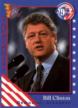 1992 Wild Card Decision '92 - Promos #P3 Bill Clinton Front