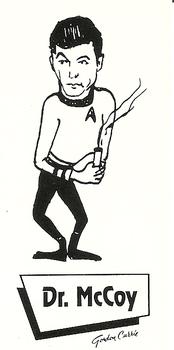 1968 Star Trek Sketches #NNO Dr. McCoy Front