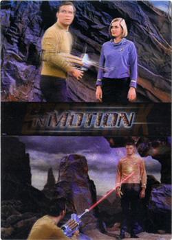 1999 Rittenhouse Star Trek In Motion Premiere Edition #4 Where No Man Has Gone Before Front