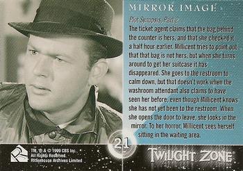 1999 Rittenhouse Twilight Zone Series 1 #21 Plot Synopsis, Part 2 - Mirror Image Back