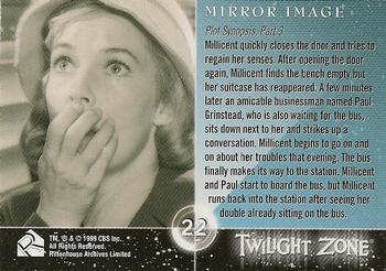 1999 Rittenhouse Twilight Zone Series 1 #22 Plot Synopsis, Part 3 - Mirror Image Back