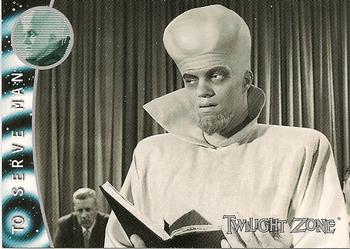 1999 Rittenhouse Twilight Zone Series 1 #55 Prologue - To Serve Man Front