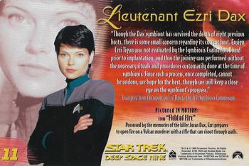 2000 Rittenhouse The Women of Star Trek in Motion #11 Lieutenant Ezri Dax Back