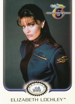2001 Rittenhouse The Women of Babylon 5 Archive Collection #B1 Elizabeth Lochley Front