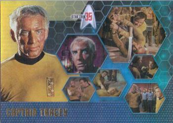 2001 Rittenhouse Star Trek 35th Anniversary HoloFEX #50 Captain Tracey Front