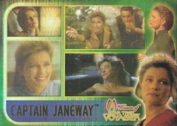 2001 Rittenhouse Women of Star Trek Voyager HoloFEX #2 Captain Janeway Front