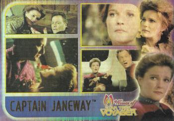 2001 Rittenhouse Women of Star Trek Voyager HoloFEX #3 Captain Janeway Front