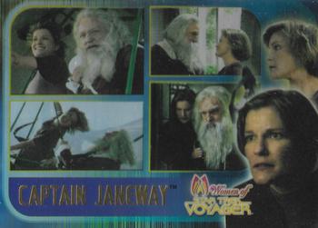 2001 Rittenhouse Women of Star Trek Voyager HoloFEX #4 Captain Janeway Front