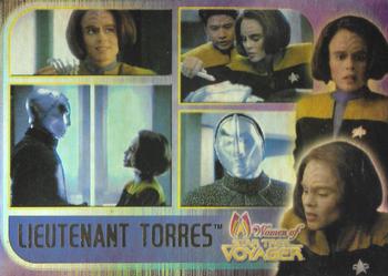 2001 Rittenhouse Women of Star Trek Voyager HoloFEX #19 Lieutenant Torres Front