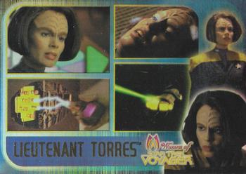 2001 Rittenhouse Women of Star Trek Voyager HoloFEX #20 Lieutenant Torres Front