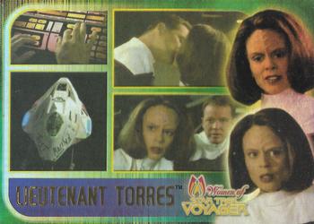 2001 Rittenhouse Women of Star Trek Voyager HoloFEX #26 Lieutenant Torres Front