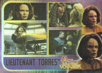 2001 Rittenhouse Women of Star Trek Voyager HoloFEX #27 Lieutenant Torres Front