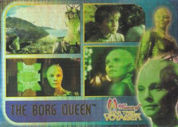 2001 Rittenhouse Women of Star Trek Voyager HoloFEX #36 The Borg Queen Front
