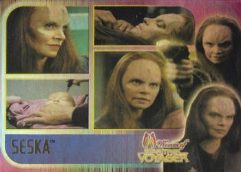 2001 Rittenhouse Women of Star Trek Voyager HoloFEX #37 Seska Front