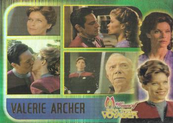 2001 Rittenhouse Women of Star Trek Voyager HoloFEX #54 Valerie Archer Front