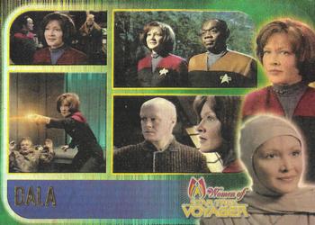 2001 Rittenhouse Women of Star Trek Voyager HoloFEX #66 Dala Front