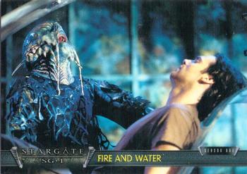 2001 Rittenhouse Stargate SG-1 Premiere Edition #14 Fire and Water Front