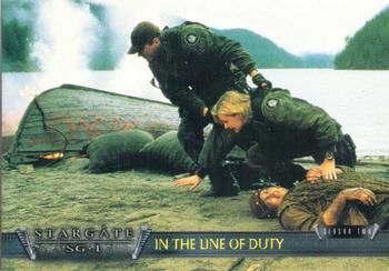 2001 Rittenhouse Stargate SG-1 Premiere Edition #26 In the Line of Duty Front