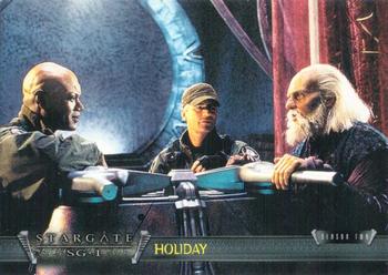 2001 Rittenhouse Stargate SG-1 Premiere Edition #41 Holiday Front