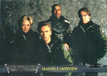 2001 Rittenhouse Stargate SG-1 Premiere Edition #47 Season 3 Overview Front