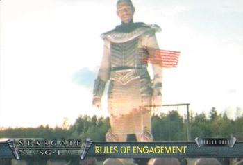 2001 Rittenhouse Stargate SG-1 Premiere Edition #56 Rules of Engagement Front