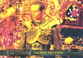 2001 Rittenhouse Stargate SG-1 Premiere Edition #60 The Devil You Know Front