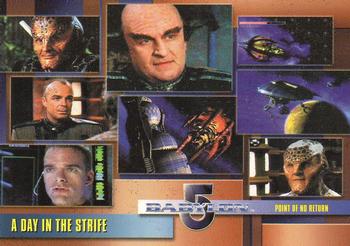 2002 Rittenhouse The Complete Babylon 5 #52 A Day in the Strife Front