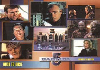 2002 Rittenhouse The Complete Babylon 5 #55 Dust to Dust Front