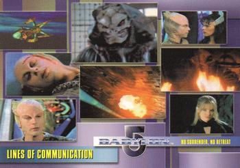 2002 Rittenhouse The Complete Babylon 5 #83 Lines of Communication Front