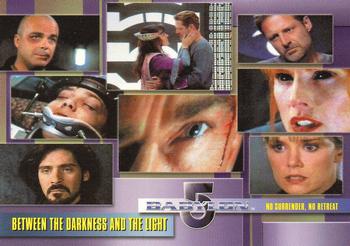 2002 Rittenhouse The Complete Babylon 5 #91 Between the Darkness and the Light Front
