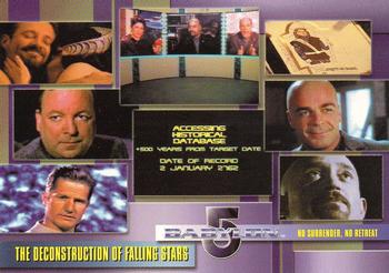 2002 Rittenhouse The Complete Babylon 5 #94 The Deconstruction of Falling Stars Front