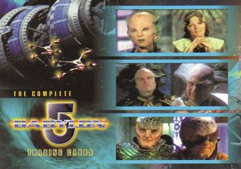 2002 Rittenhouse The Complete Babylon 5 #120 Checklist [W10-W21, other inserts] Front