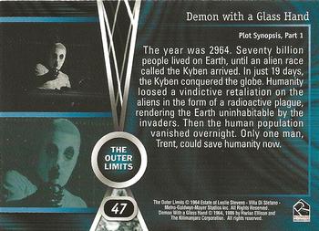 2002 Rittenhouse The Outer Limits Premiere Edition #47 The year was 2964. Seventy billion people lived Back
