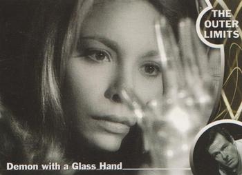 2002 Rittenhouse The Outer Limits Premiere Edition #51 The glass hand was an awesome device to Consuel Front