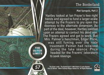 2002 Rittenhouse The Outer Limits Premiere Edition #57 Hartley looked at Ian Frazer's two right hands Back