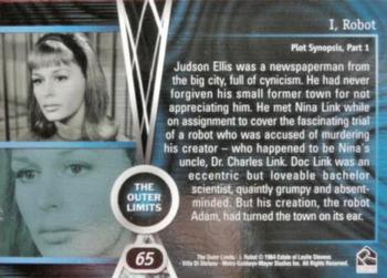 2002 Rittenhouse The Outer Limits Premiere Edition #65 Judson Ellis was a newspaperman from the big ci Back