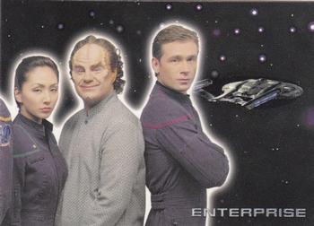 2002 Rittenhouse Star Trek Enterprise Season 1 #3 Enterprise Checklist Front