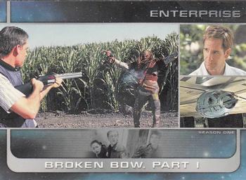 2002 Rittenhouse Star Trek Enterprise Season 1 #4 Broken Bow, Part I Front