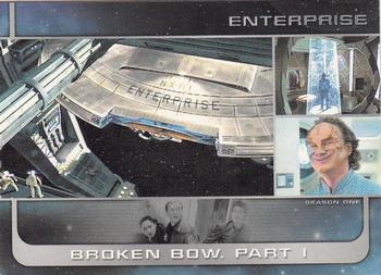 2002 Rittenhouse Star Trek Enterprise Season 1 #5 Broken Bow, Part I Front