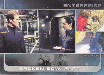 2002 Rittenhouse Star Trek Enterprise Season 1 #6 Broken Bow, Part I Front