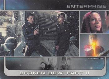 2002 Rittenhouse Star Trek Enterprise Season 1 #7 Broken Bow, Part II Front