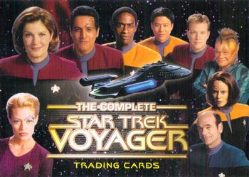 STAR TREK VOYAGER THE COMPLETE Trading Cards 183 Card Base Set Rittenhouse 2002
