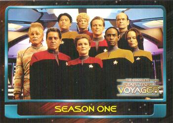 2002 Rittenhouse The Complete Star Trek: Voyager #2 Season One Front