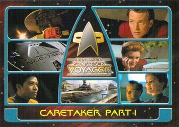 2002 Rittenhouse The Complete Star Trek: Voyager #3 Caretaker, Part 1 Front