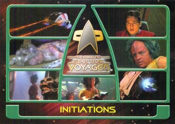 2002 Rittenhouse The Complete Star Trek: Voyager #21 Initiations Front